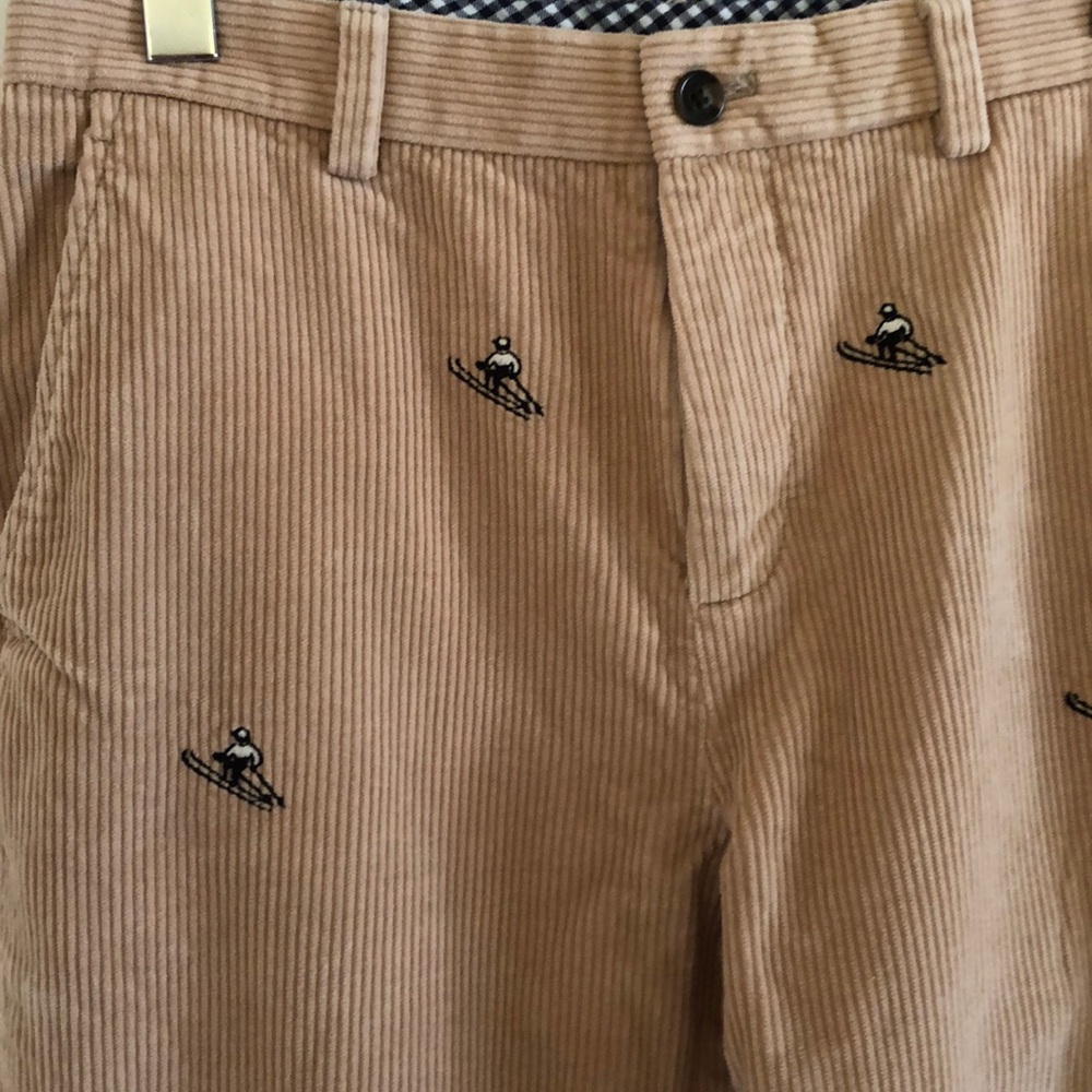 Brooks Brothers Preppy Corduroy Pants w/ embroidery - Picture 1 of 7